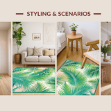 Tropical Leafy Elegance Aesthetic(Green)