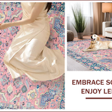 Pastel Floral Medallion Elegance(Pink)