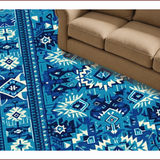 Modern Light Blue Nursery Accent for Kids(Blue)