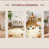 Butterfly Beige Nursery Area(Beige)