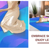 Artful Gradient Swirl Motif(Blue)