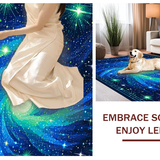 Striking Celestial Whirlwind Artwork(Blue)