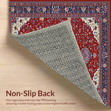 Bold Color Blocked Geometric Artistry(Red)