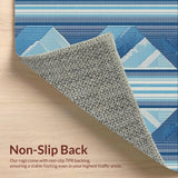 Chic Abstract Diamond Design Approach(Blue)