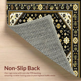 Contemporary Cream Diamond Design(Black)