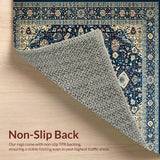 Elegant Blue Tiled Motif(Blue)