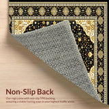 Chic Ethnic Linear Motif(Black)