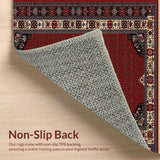 Contemporary Bold Trellis Design Elements(Red)