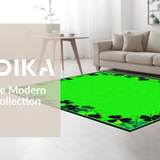 Bold Geometric Shamrock Aesthetics(Green)