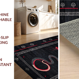 Elegant Serpent Motif Aesthetic(Black)