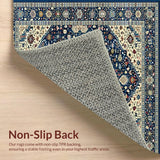 Intricate Floral Ogee Style(Blue)