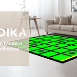 Modern Abstract Symmetrical Block Design(Green)