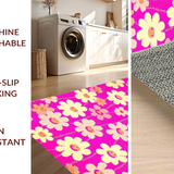Unique Tufted Floral Expression(Pink)