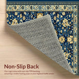 Boho Abstract Floral(Blue)