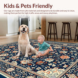 Contemporary Colorful Trellis Style(Blue)