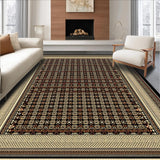 Modern Boho Tribal Area(Brown)