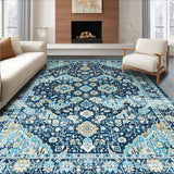 Stylish Modern Abstract Motif(Blue)