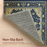 Artful Blue Tiled Elegance(Blue)