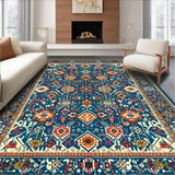 Whimsical Colorful Lattice Arrangement(Blue)