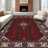 Chic Black and White Ogee Style(Red)
