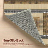 Chic Contemporary Brown and White(Beige)