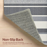 Minimalist Wide Stripe Coastal Theme(Gray)