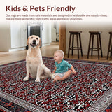 Chic Vintage Lattice Artistry(Red)