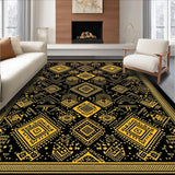 Artful Contemporary Symmetrical Design(Black)