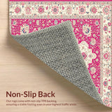 Whimsical Colorful Trellis Style(White)