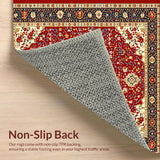 Artful Cozy Diamond Motif(Red)