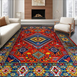 Luxurious Colorful Woven(Red)