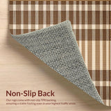 Stylish Urban Checkered Influence(Beige)
