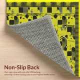 Trendy Monochrome Graphic Appeal(Yellow)