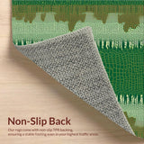 Elegant Print Home Accent(Green)