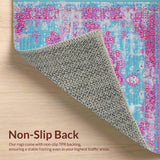 Striking Light Blue and Fuchsia Harmony(Blue)
