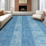 Trendy Distressed Blue Tiled Look(Blue)