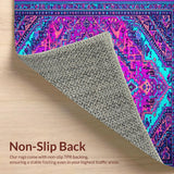 Vintage Blue Meditation Space(Pink)