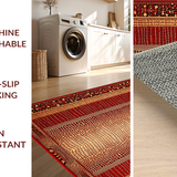 Rustic Earth Tones Textured Appeal(Red)