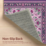 Chic Earthy Tones Floral Motif(Pink)