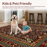 Luxurious Warm Toned Symmetrical Layout(Red)