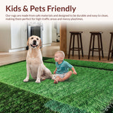 Modern Faux Grass Serenity(Green)