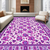 Artistic Abstract Floral Waves(Purple)