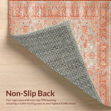 Elegant Rustic Floral Motif(Orange)