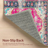 Distressed Pink Geometric Elegance(Pink)