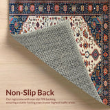 Vintage Tiled Blue Aesthetic(White)