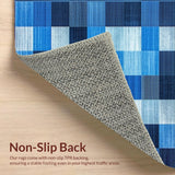 Modern Vibrant Geometric Motif(Blue)