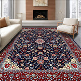 Contemporary Floral Artful Layout(Blue)