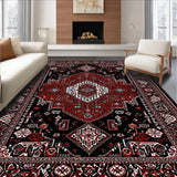 Timeless Monochrome Lattice Design(Red)
