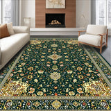 Luxurious Green Medallion Design(Green)