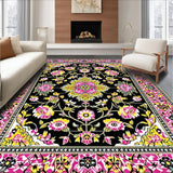 Cozy Pastel Floral Elegance(Black)